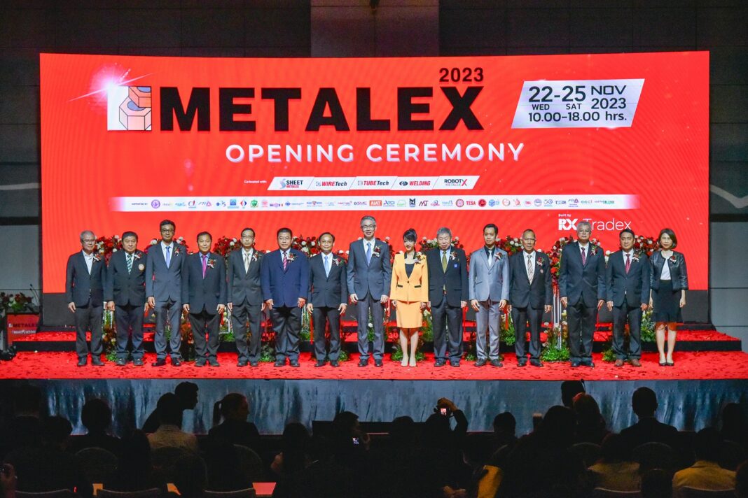 งาน “METALEX 2023” ครั้งที่ 37 เปิดตัวใหญ่กว่าเดิม อวดโฉมนวัตกรรมโลหการสุดล้ำ ครบเครื่องเรื่องโลหการ