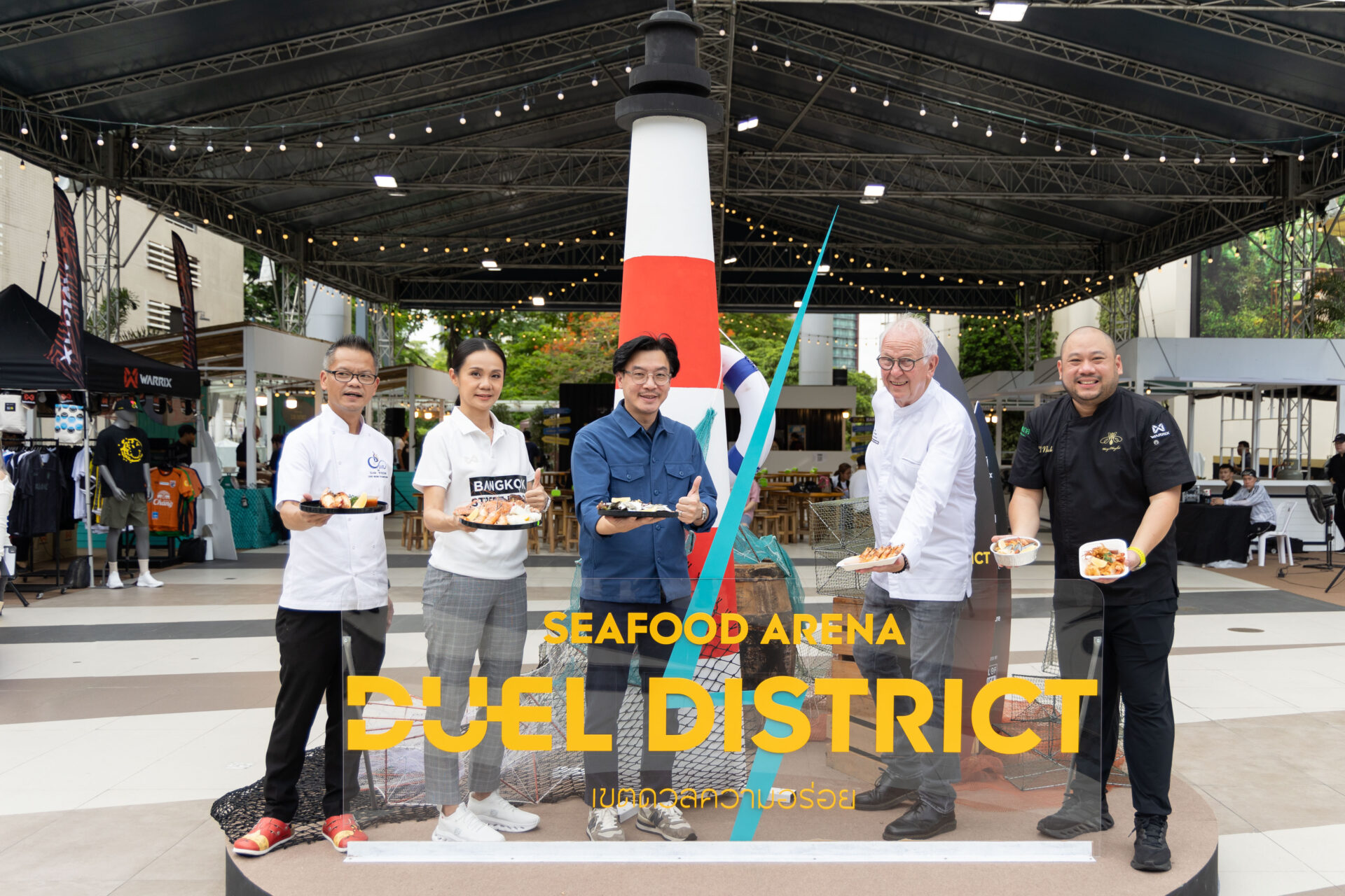 คนรักอาหารทะเลห้ามพลาด! เทศกาลอาหาร DUEL DISTRICT เปิดสนามดวลความอร่อย ระหว่าง “ซีฟู้ดชาวประมง” VS “ซีฟู้ดภัตตาคาร”21-25 มิ.ย. นี้ ณ พาร์ค พารากอน สยามพารากอน